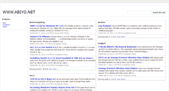 Desktop Screenshot of abiyo.net